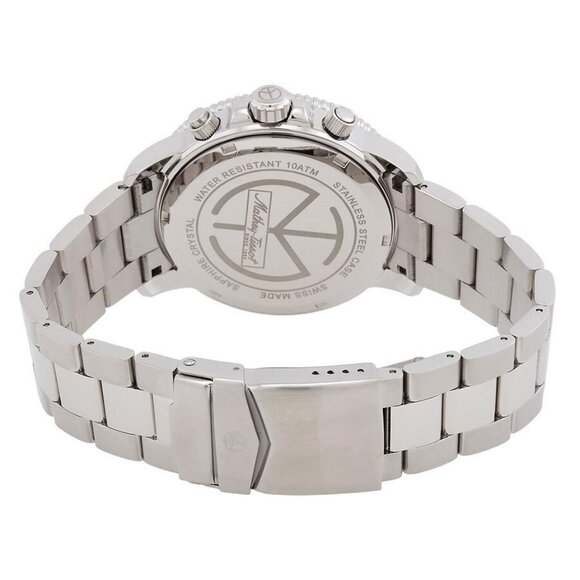 NWT Mathey-Tissot Fashion Men's Quartz Steel Authentic Watch - Picture 3 of 3